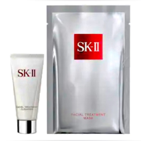 BNWT - SK-II Facial Treatment Cleanser and Pitera Mask - Picture 1 of 2